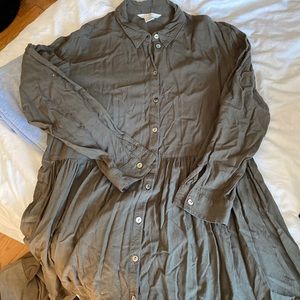 H&M flowy long sleeve dress